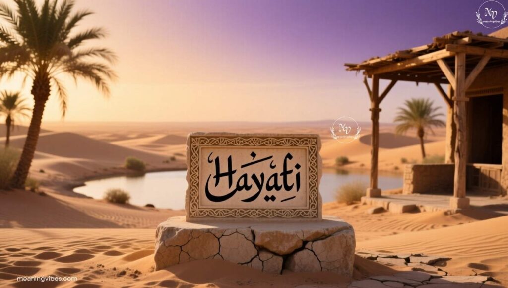 the-meaning-of-hayati-in-arabic