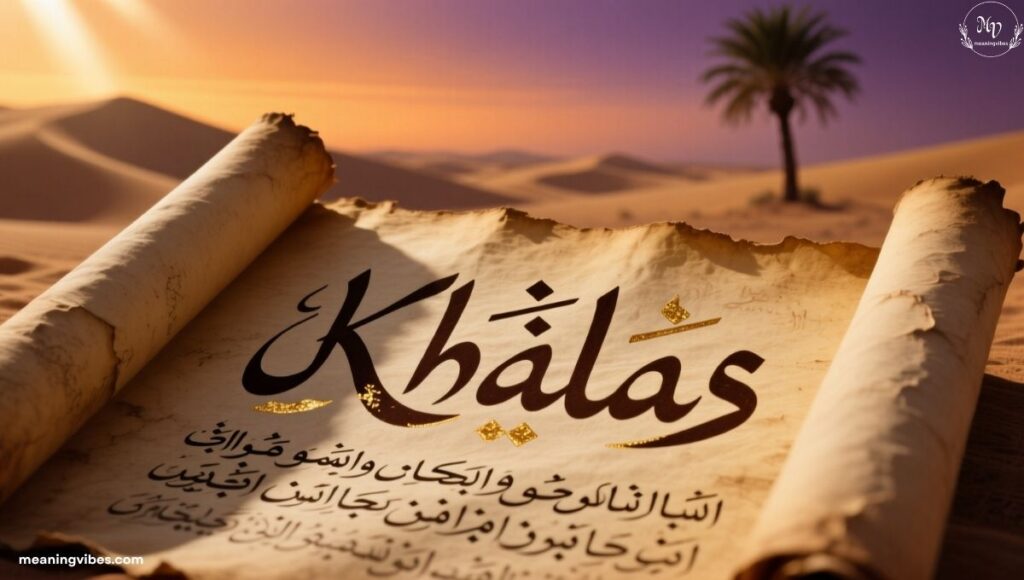 the-meaning-of-khalas-in-arabic
