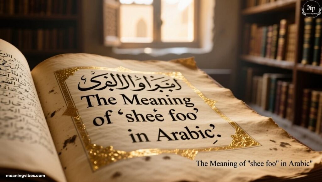 the-meaning-of-shee-foo-in-arabic