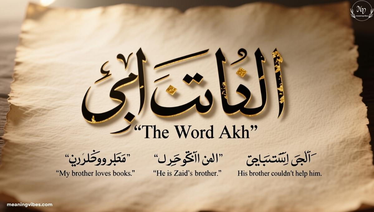 the-word-akh-meaning-in-arabic-with-examples