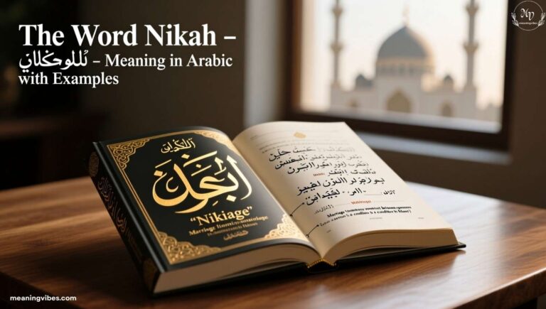 the-word-nikah-meaning-in-arabic-with-examples