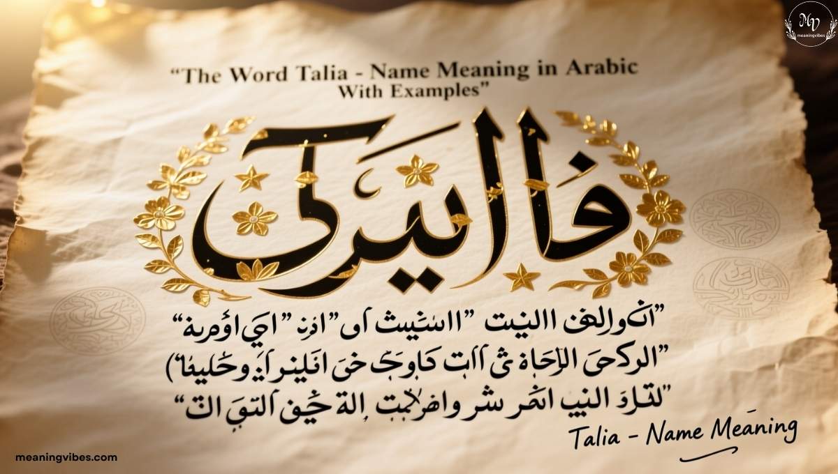 the-word-talia-name-meaning-in-arabic-with-examples