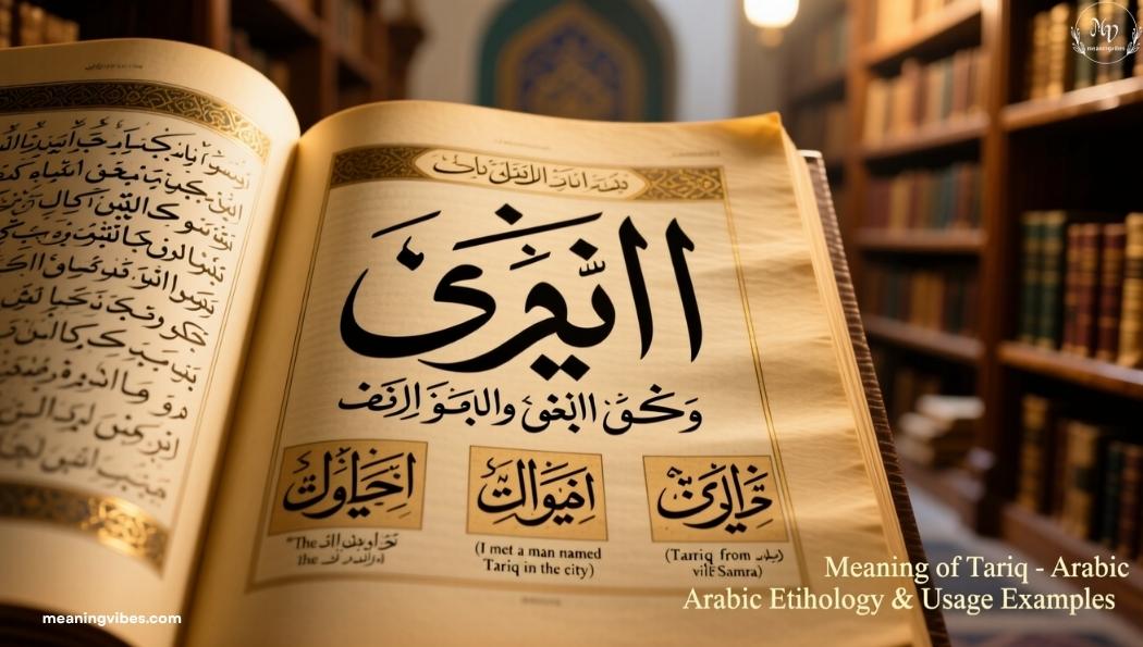 the-word-tariq-meaning-in-arabic-with-examples